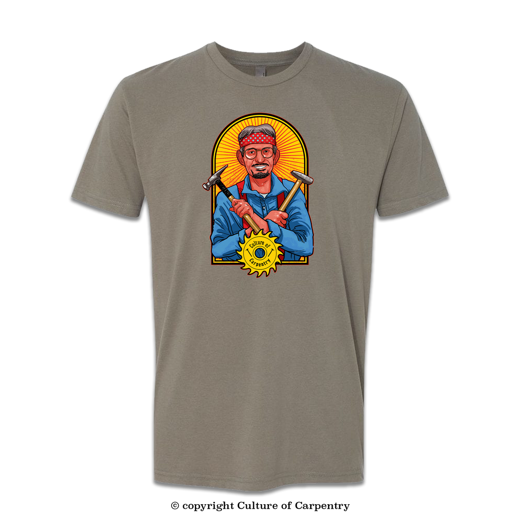 The Master Warm Grey T-Shirt – Culture of Carpentry