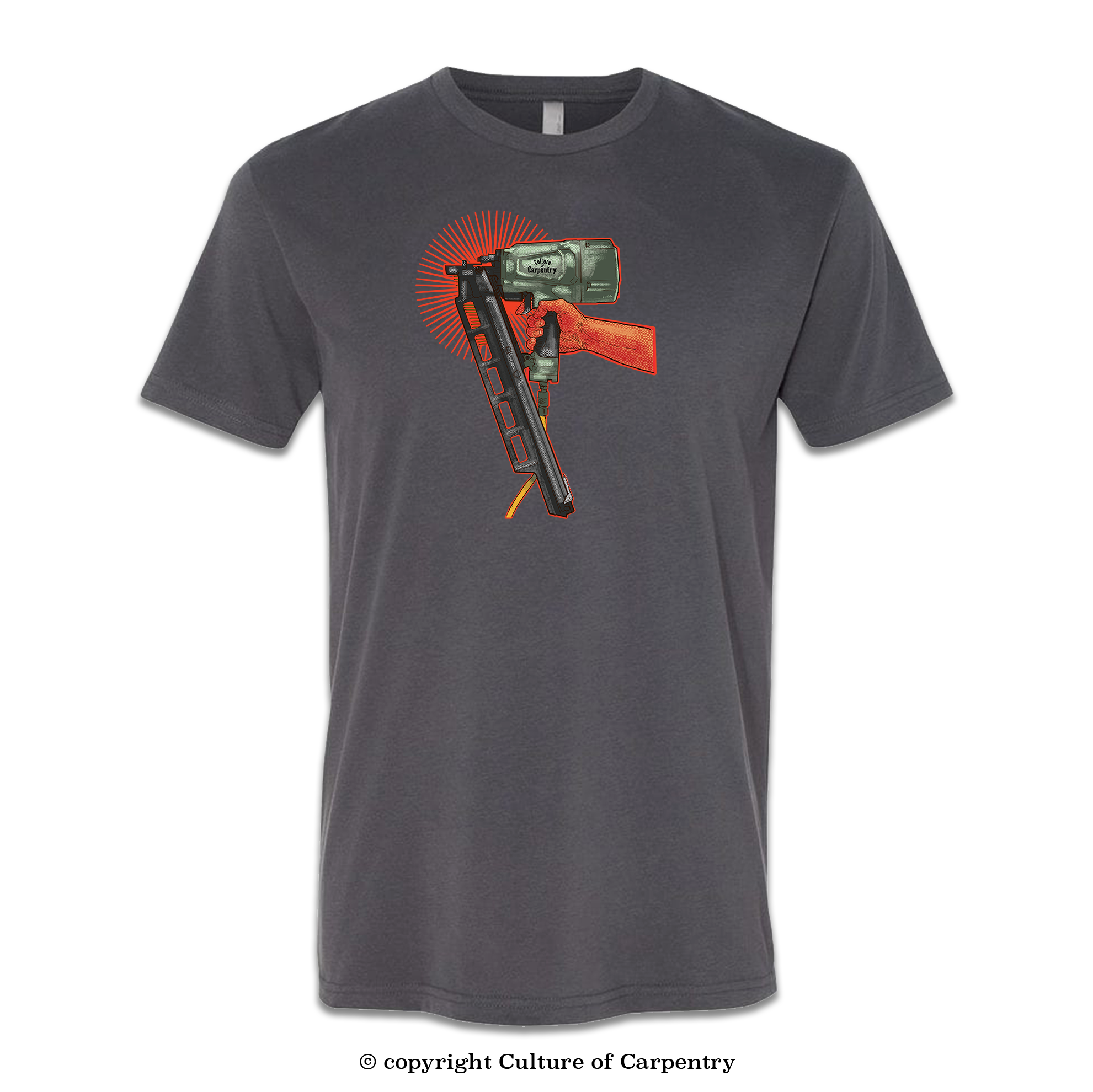 The Nailgun Heavy Metal T-Shirt