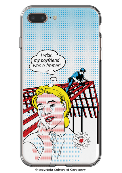 iPhone X Case - I Wish my Boyfriend was a Framer