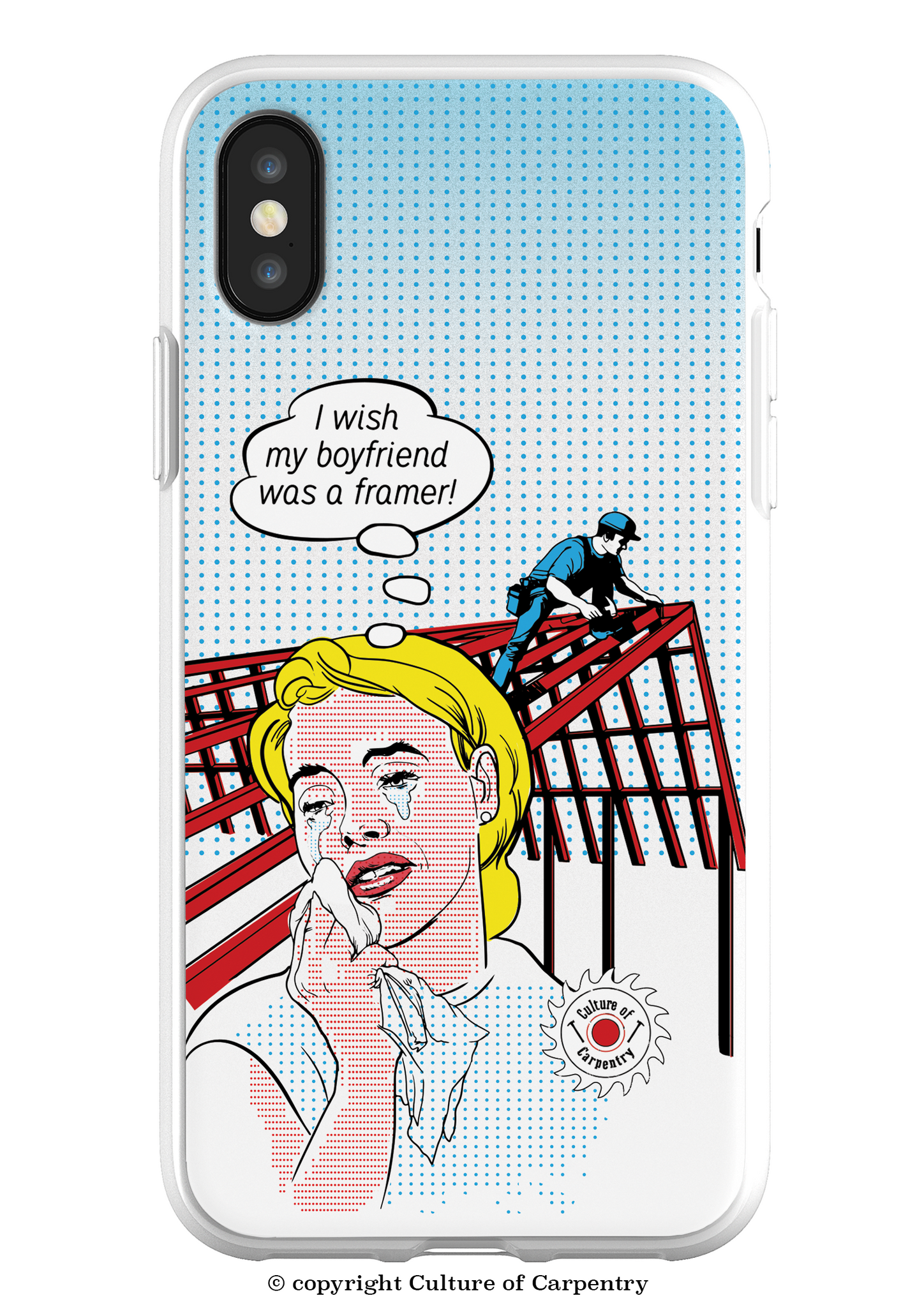 iPhone X Case - I Wish my Boyfriend was a Framer